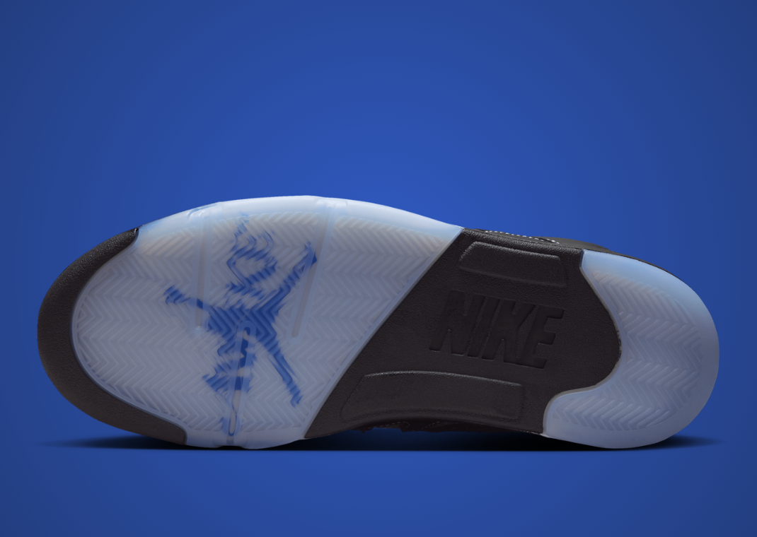Awake NY x Air Jordan 5 Retro Black Racer Blue Outsole