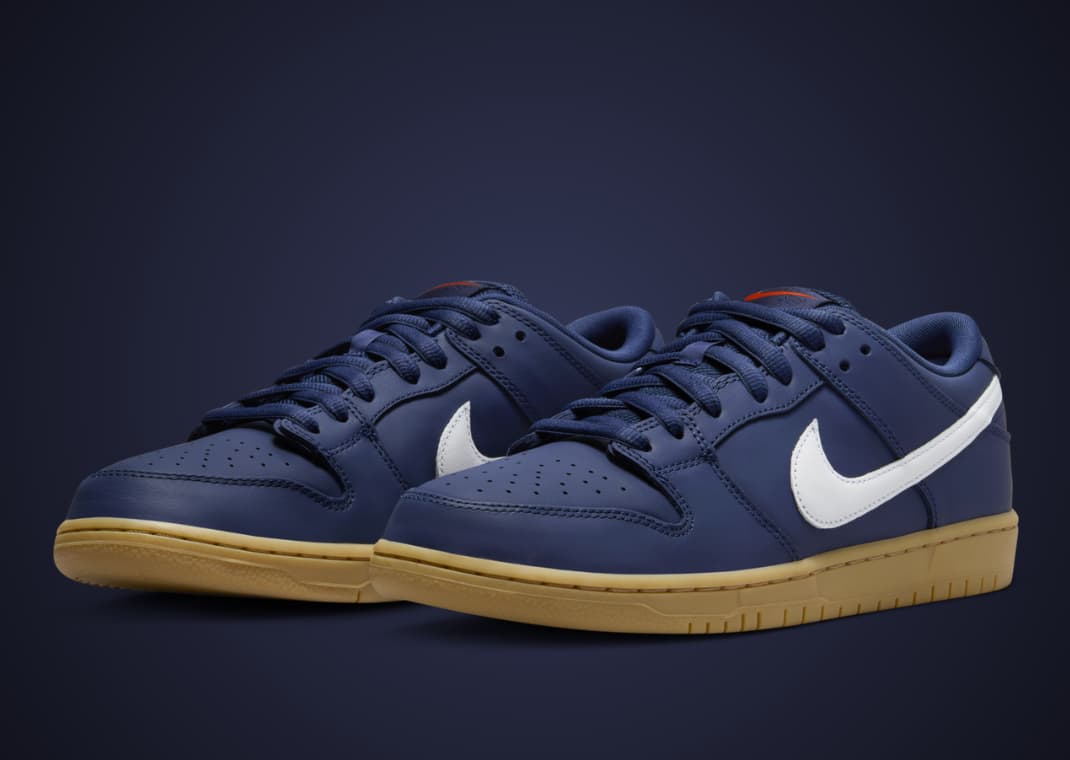 The Nike SB Dunk Low Navy Gum Releases Spring 2024