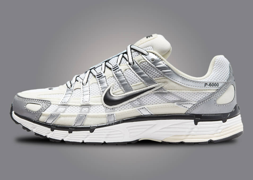 【Nike】 正規品★ (W) P-6000 Coconut Milk llic Silver The Women's Nike P-6000 Coconut Milk Metallic Silver
