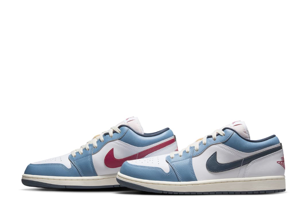 Air Jordan 1 Low SE White Aegean Storm