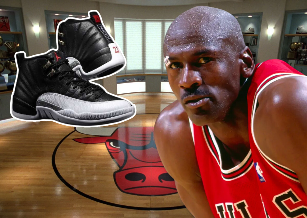 Michael Jordan and the Air Jordan 12 Playoff