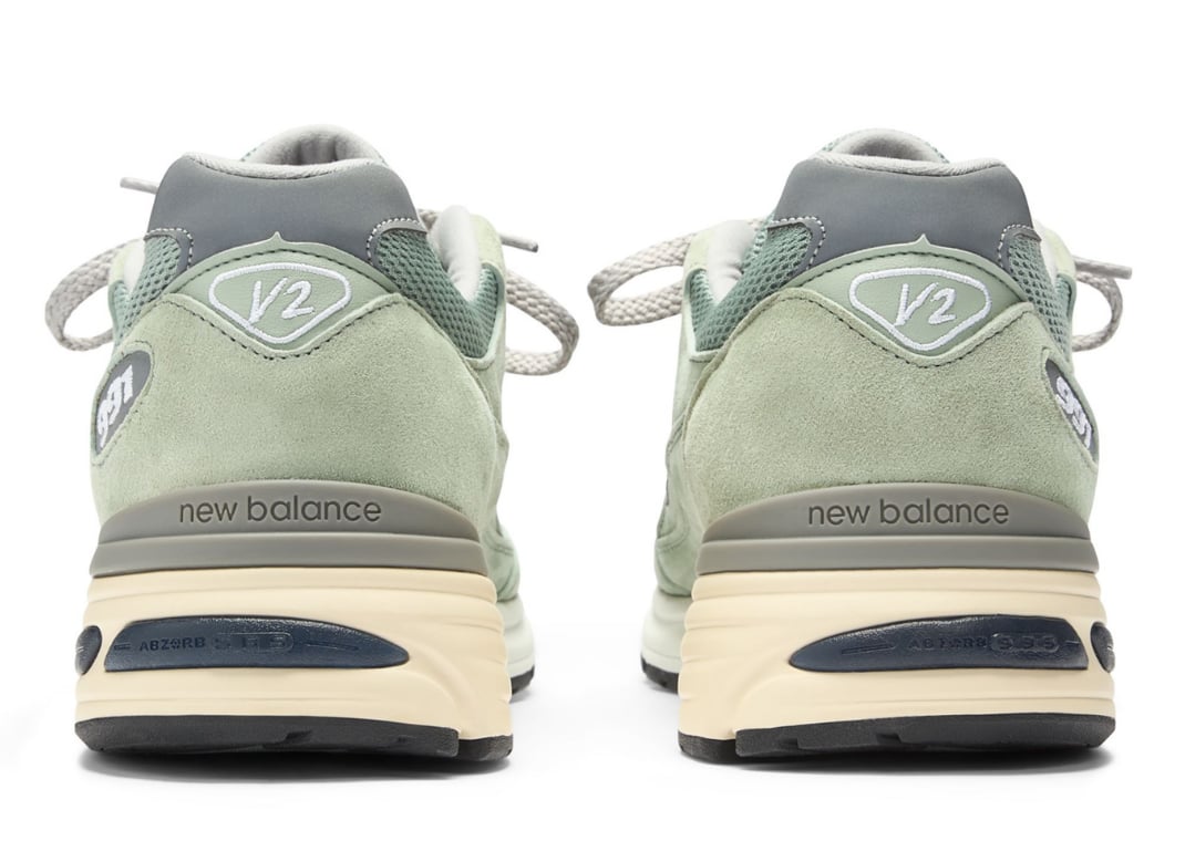 New Balance 991v2 Made in UK Seaglass