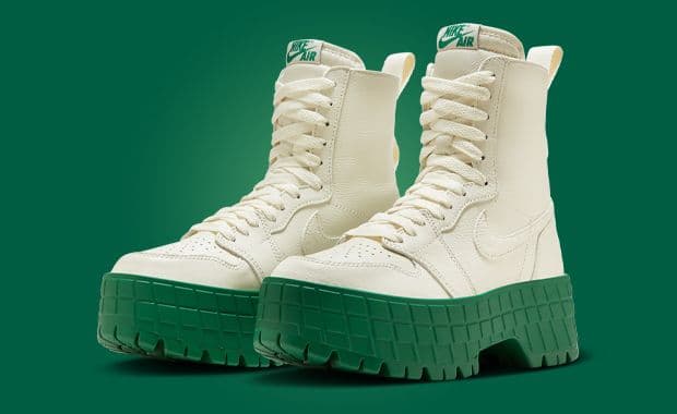 Air Jordan 1 Brooklyn Coconut Milk Pine Green (W)