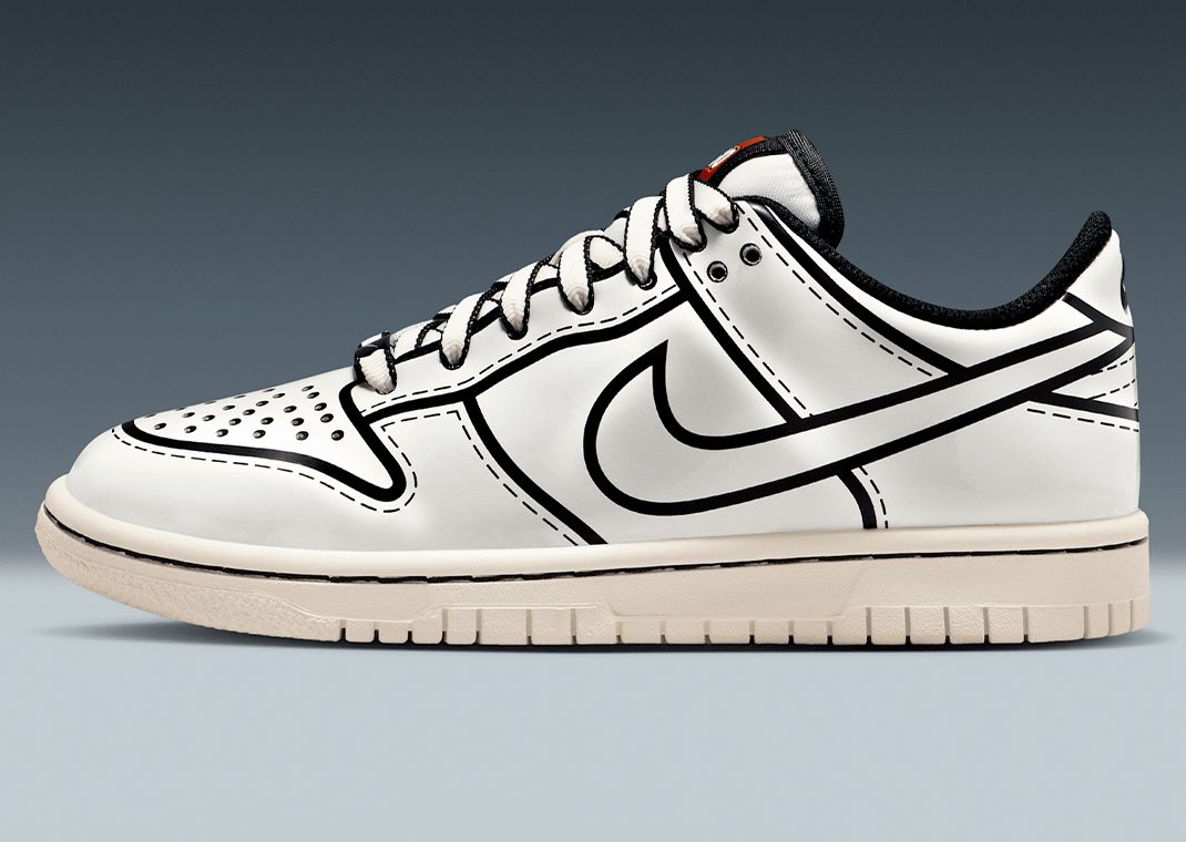 LEGO x Nike Dunk Low Sail (GS) Lateral