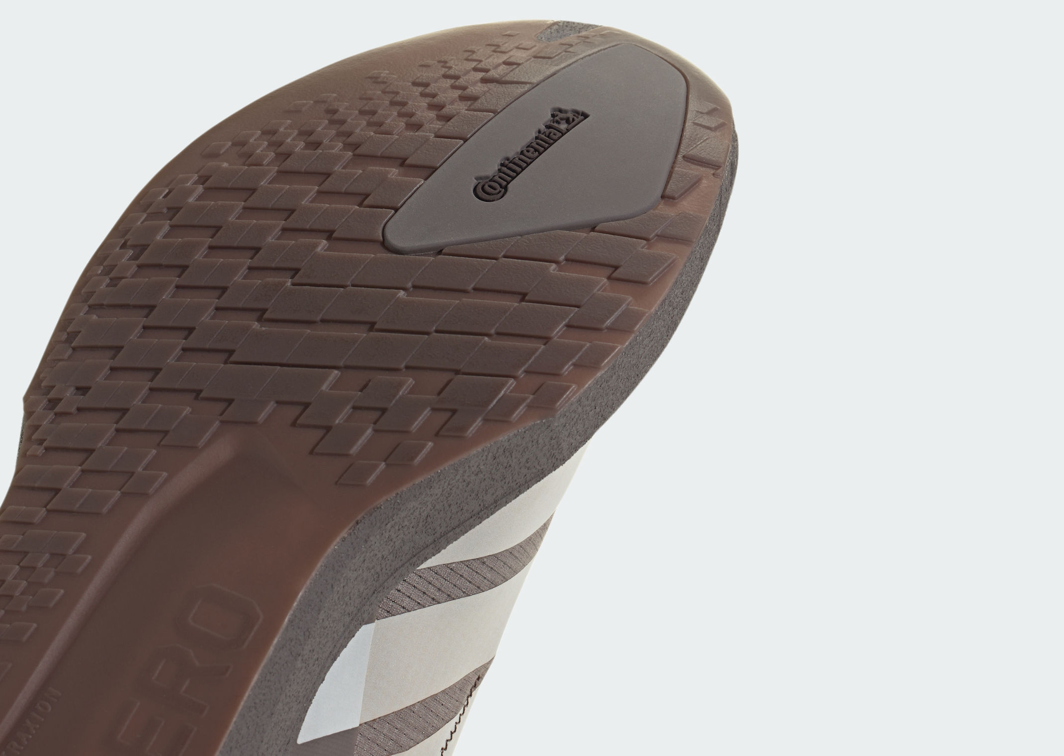 Satisfy x adidas Adizero Adios 9 Brown - Sole Detail