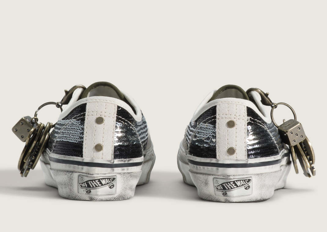 Vans Authentic La Habana Black White - Back