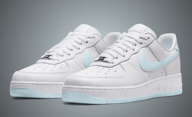 Drake's Nike Air Force 1 Low Certified Lover Boy White Cobalt Tint Releases Spring 2025