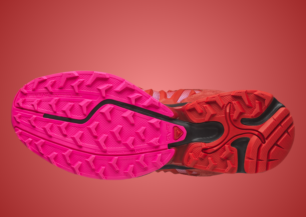 Aries x Salomon XT Whisper Fiery Red - Bottom