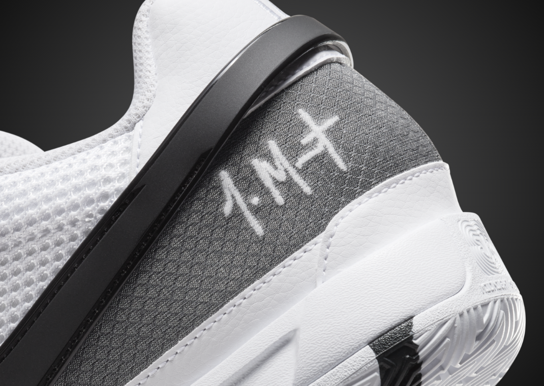 Nike Ja 1 White Black Heel Detail