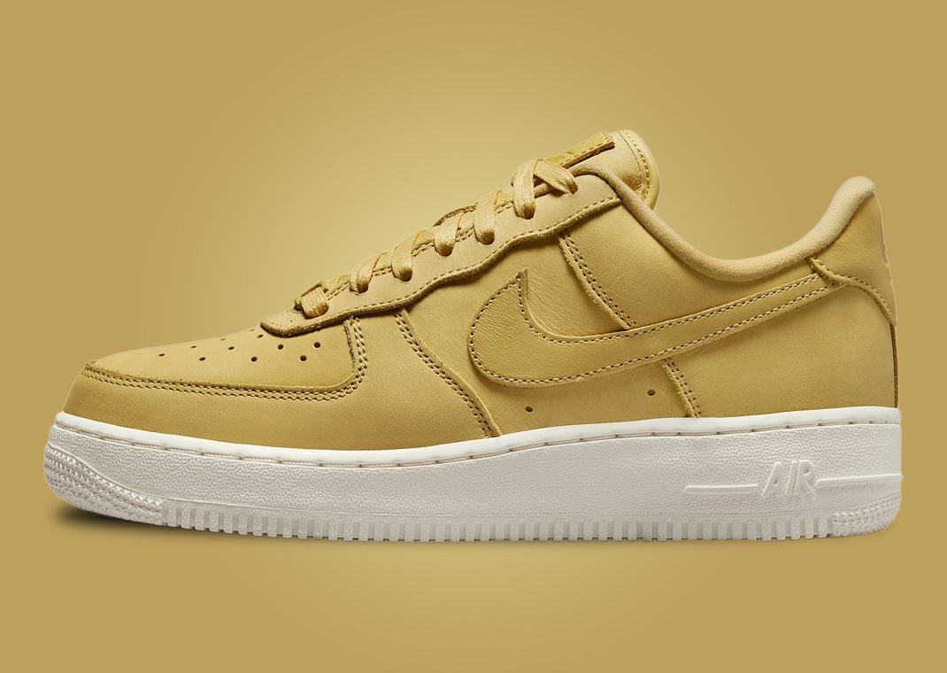 Go Gold Or Go Home With This Nike Air Force 1 Low