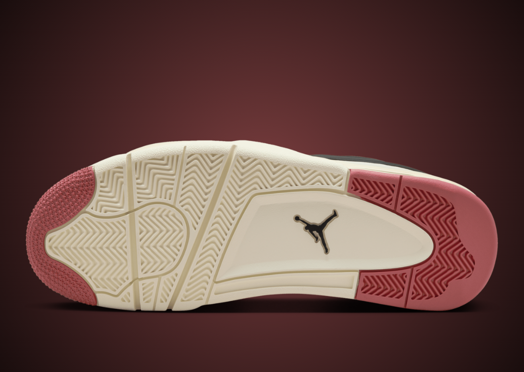Air Jordan 4 RM Sail Black Canyon Rust Outsole