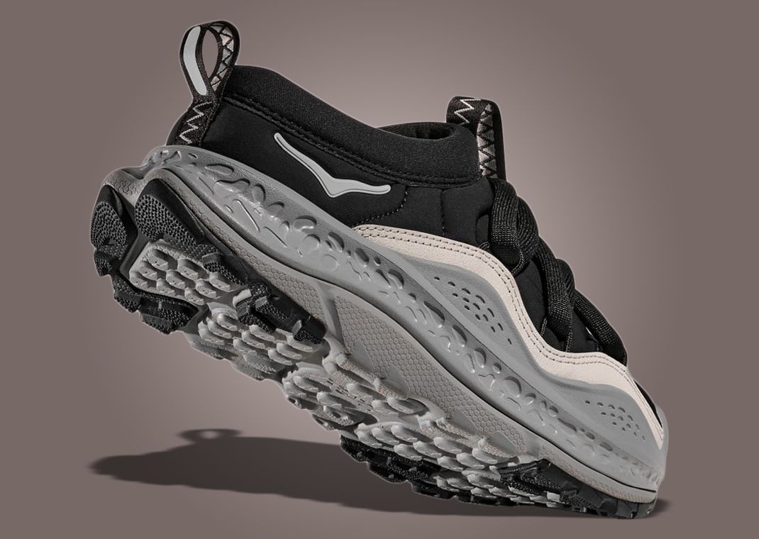Hoka Ora Primo Black Heel Angle