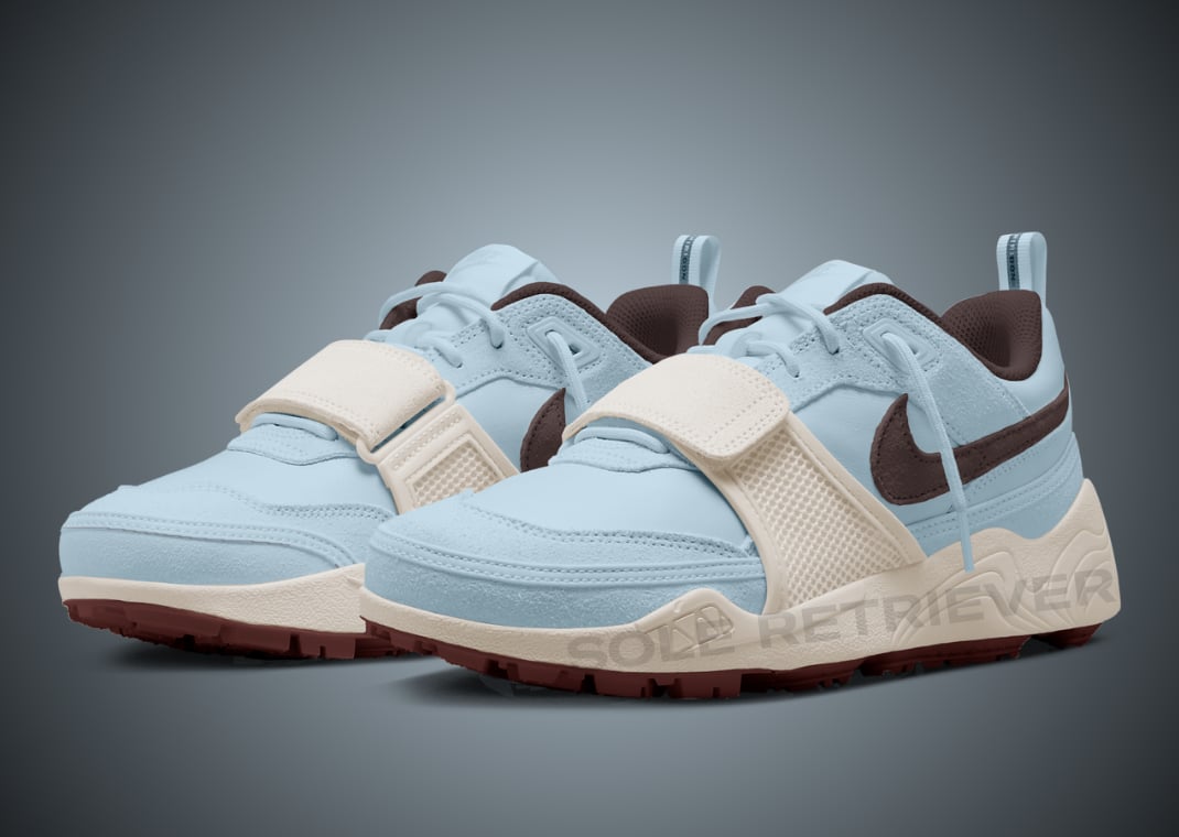 The Travis Scott x Nike Zoom Field Jaxx Leche Blue Releases The Travis Scott x Nike Zoom Field Jaxx Leche Blue Releases