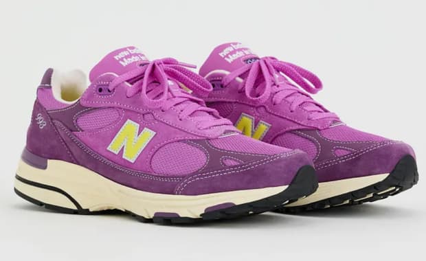 New Balance 993 Made in USA Passion Fruit