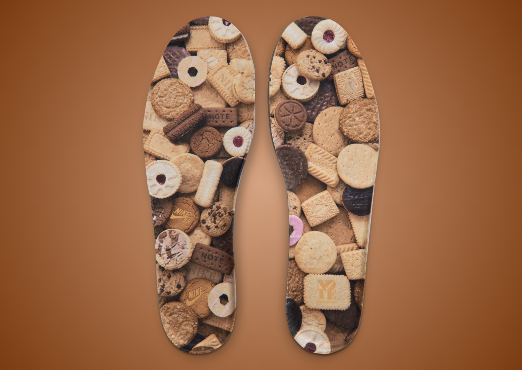 NOTE Manchester x Nike SB Dunk Low Brew and Biscuits - Insoles