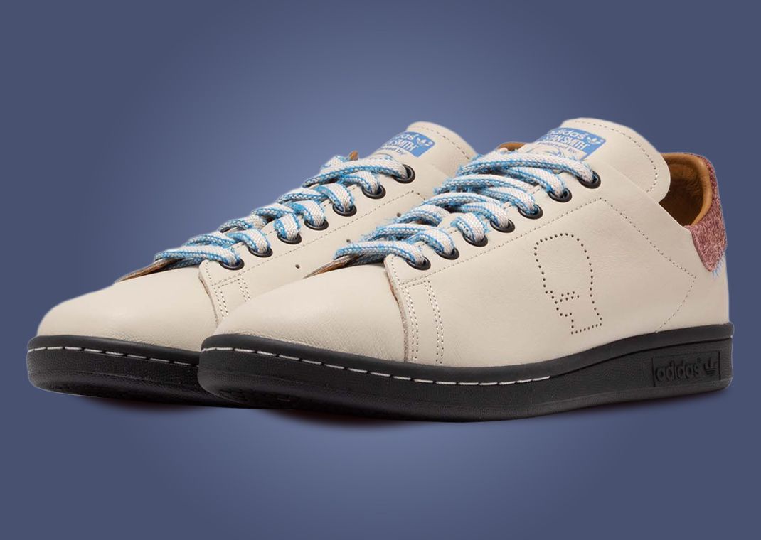Brain Dead x adidas Stan Smith Clear Brown Angle