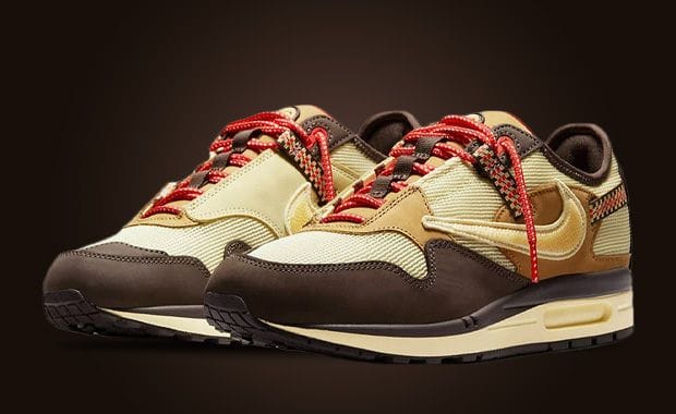 Official Look Travis Scott x Nike Air Max 1 Baroque Brown
