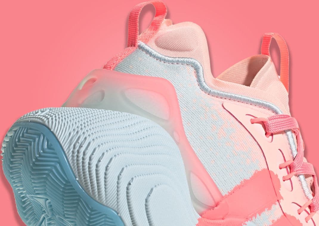 trae young cotton candy adidas