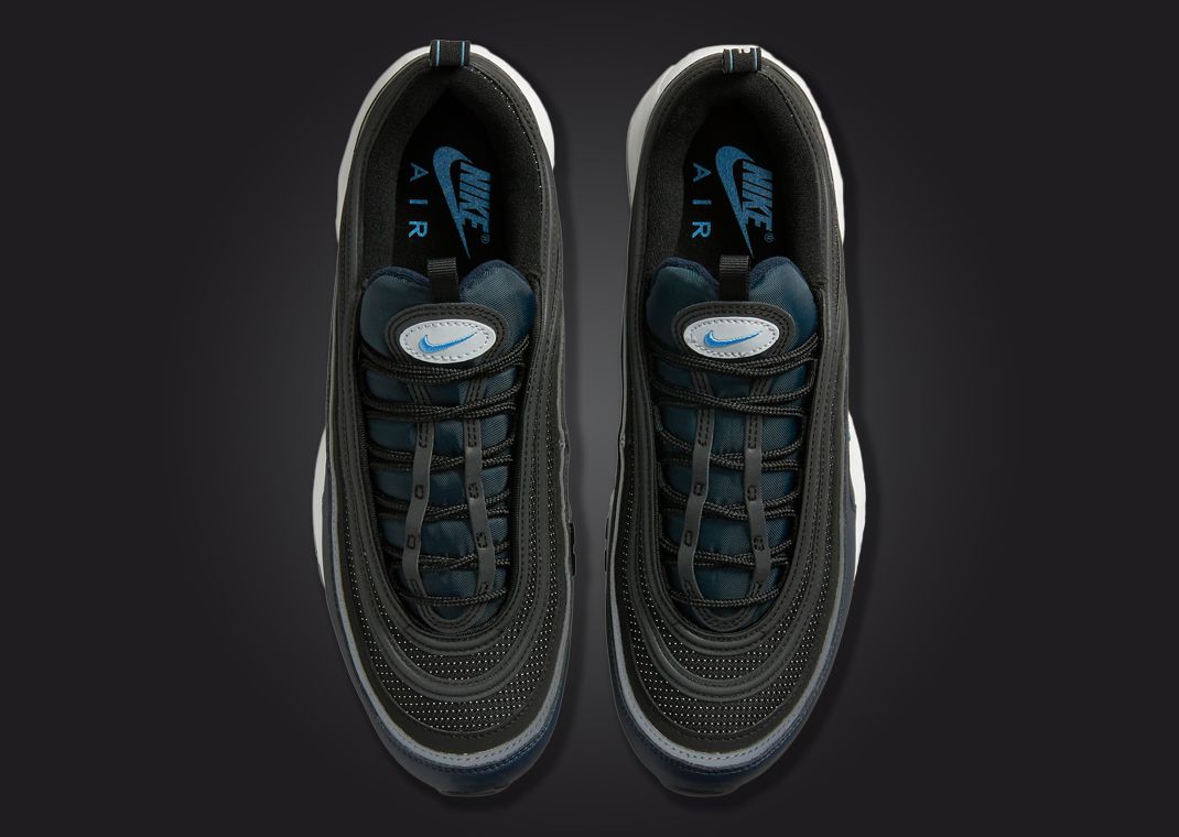 スニーカー Nike Air Max 97 Black Dark Obsidian University Blue Nike Air Max 97 Black Dark Obsidian University Blue DQ3955