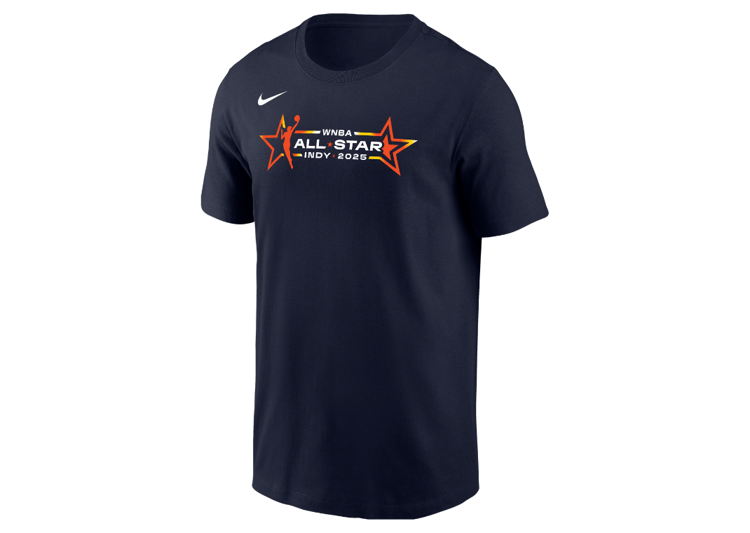 WNBA 2025 All-Star Weekend Men's Nike T-Shirt Navy