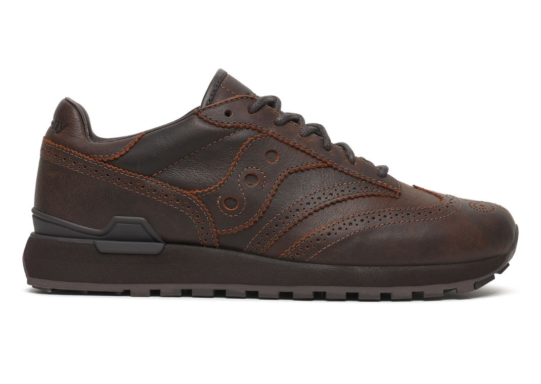 Engineered Garments x Saucony Shadow Original Brown - Lateral