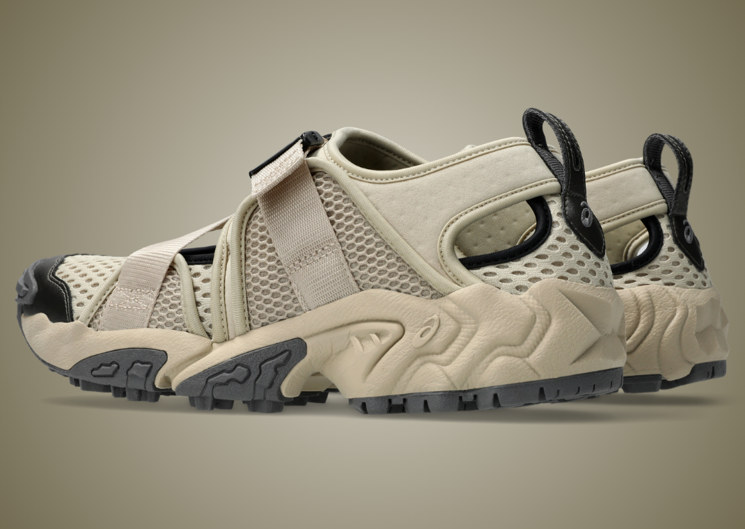 Asics Gel-Filimy Feather Grey Heel Angle