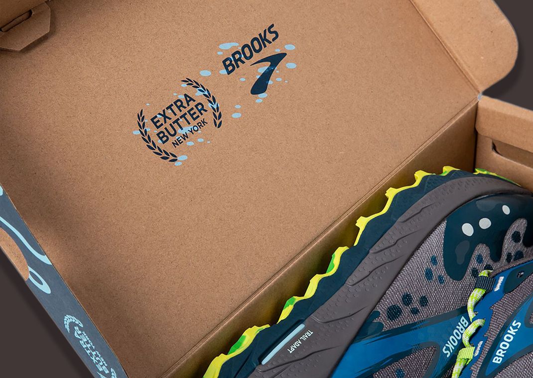 Extra Butter x Brooks Cascadia 18 Detail