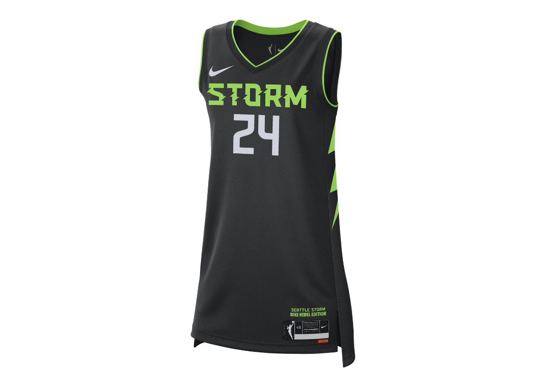 Jewell Loyd Seattle Storm 2024 Rebel Edition Nike Dri-FIT WNBA Victory Jersey