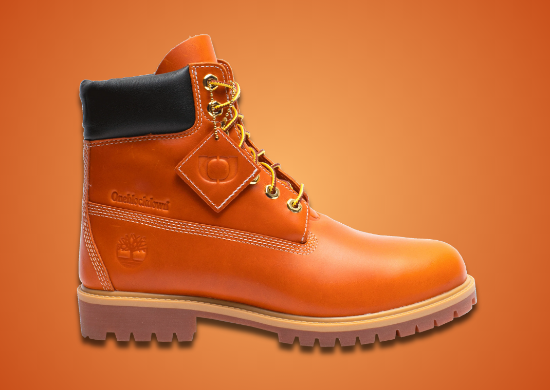 One Block Down x Timberland 6 Inch Lace Up Waterproof Boot Earth - Lateral