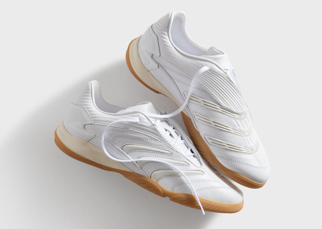Kith x adidas Predator Sala White Gum Angle