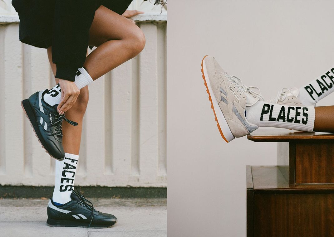 Places+Faces x Reebok Classic Leather Collection