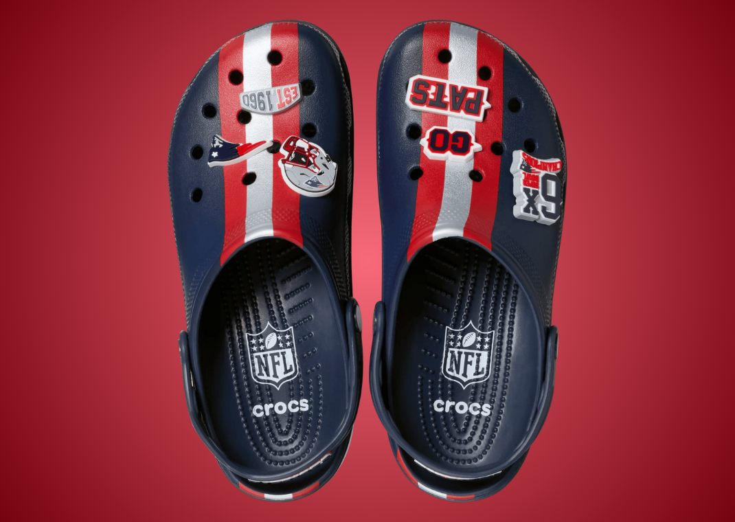 NFL x Crocs Classic Clog New England Patriots - Top