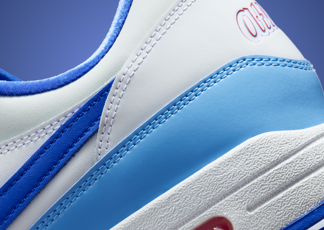 Nike Air Max 1 Braves City Connect - Heel Detail