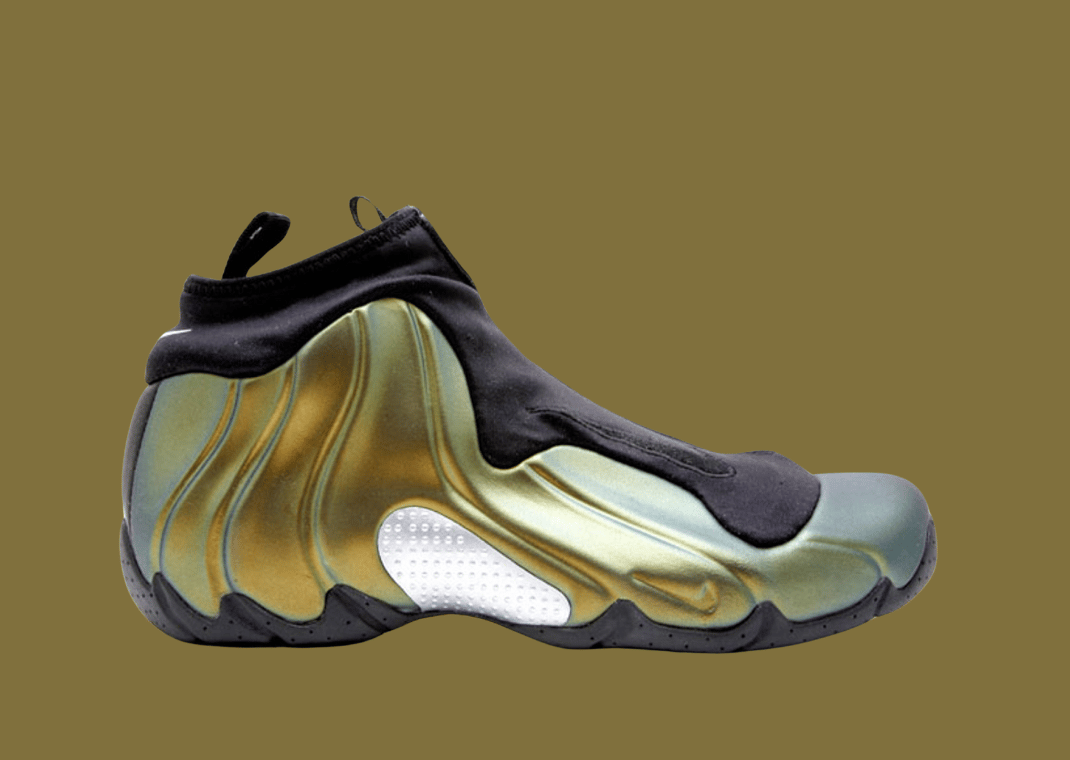 Nike Air Flightposite Metallic Gold