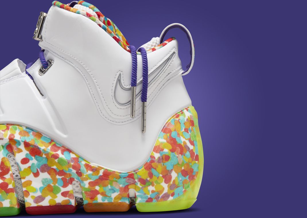 Nike LeBron 4 Fruity Pebbles Laces