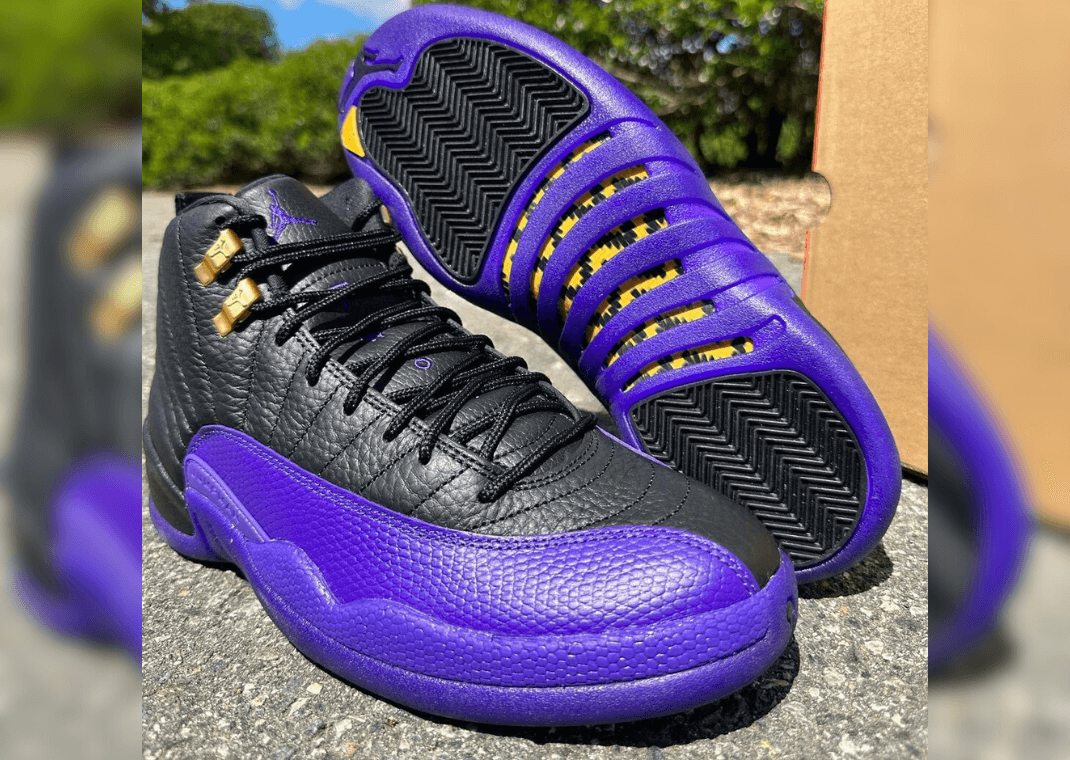 purple jordan 12 release date