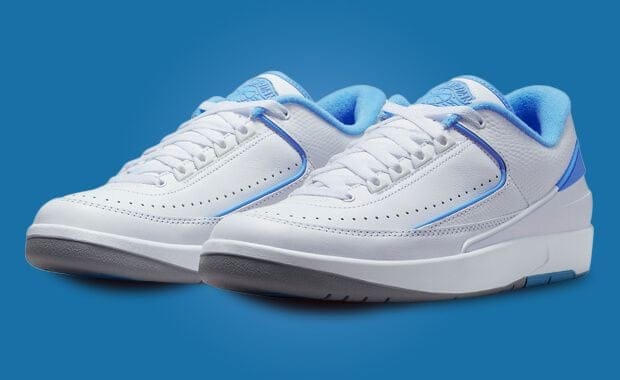 Official Look at the Air Jordan 2 Low University Blue