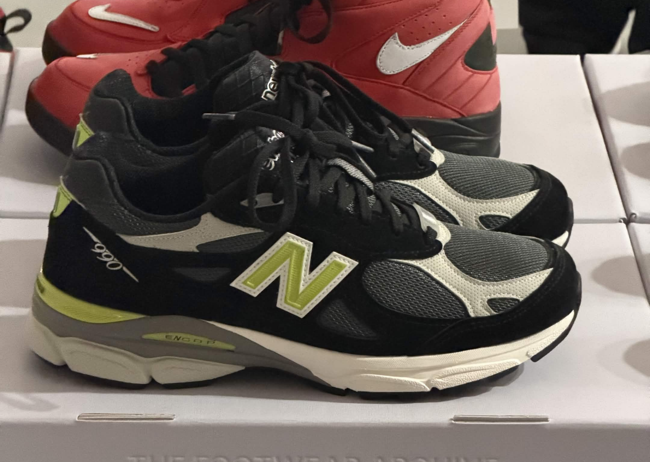 Kith x United Arrows & Sons x New Balance 990v3 Black