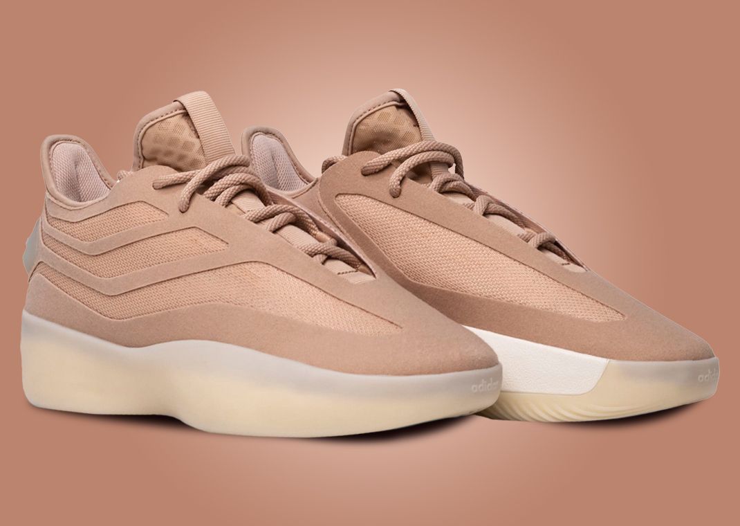 adidas Fear of God Athletics Basketball 2 Ash Pearl Angle