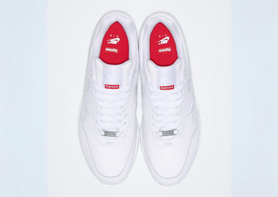 Supreme x Nike Air Max 1 '87 SP White Top