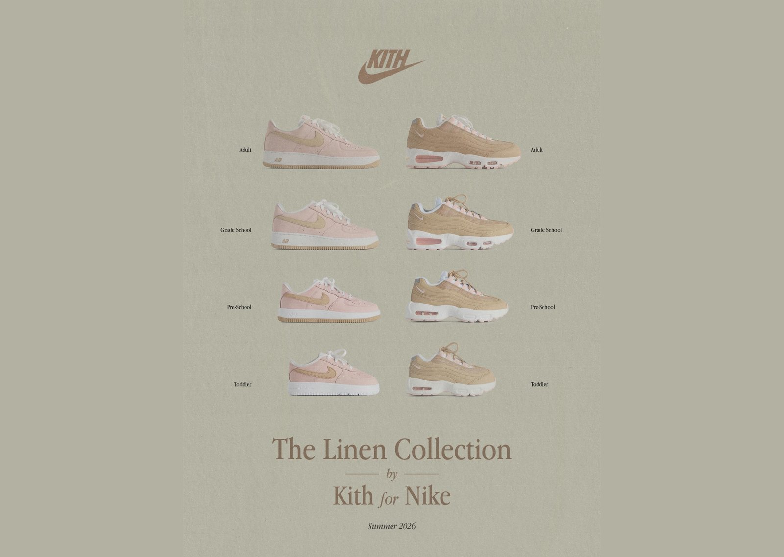 Kith x Nike The Linen Collection