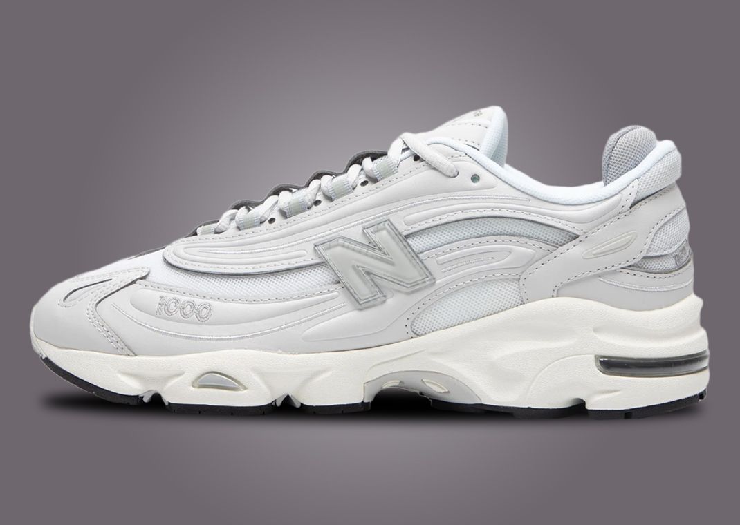 New Balance 1000 Grey Silver Lateral