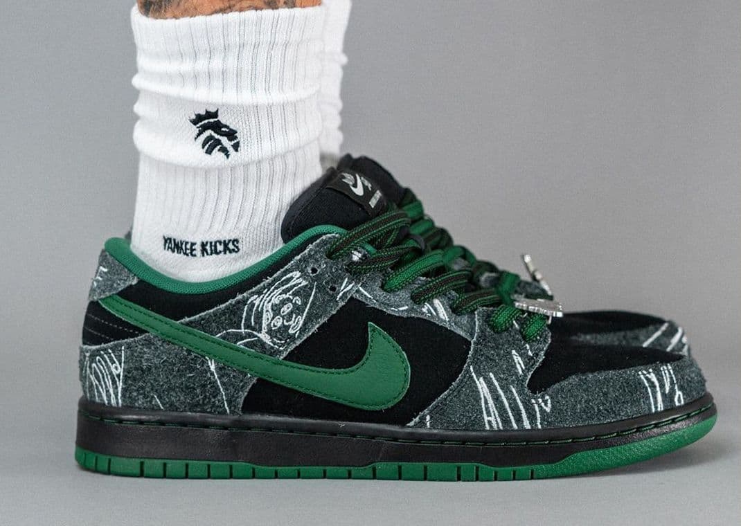 THERE Skateboards x Nike SB Dunk Low Lateral