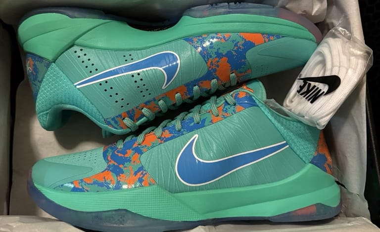 Foot Locker is Running it Back With Another Local Drop of the Jalen Brunson Nike Kobe 5 NY vs. NY PE