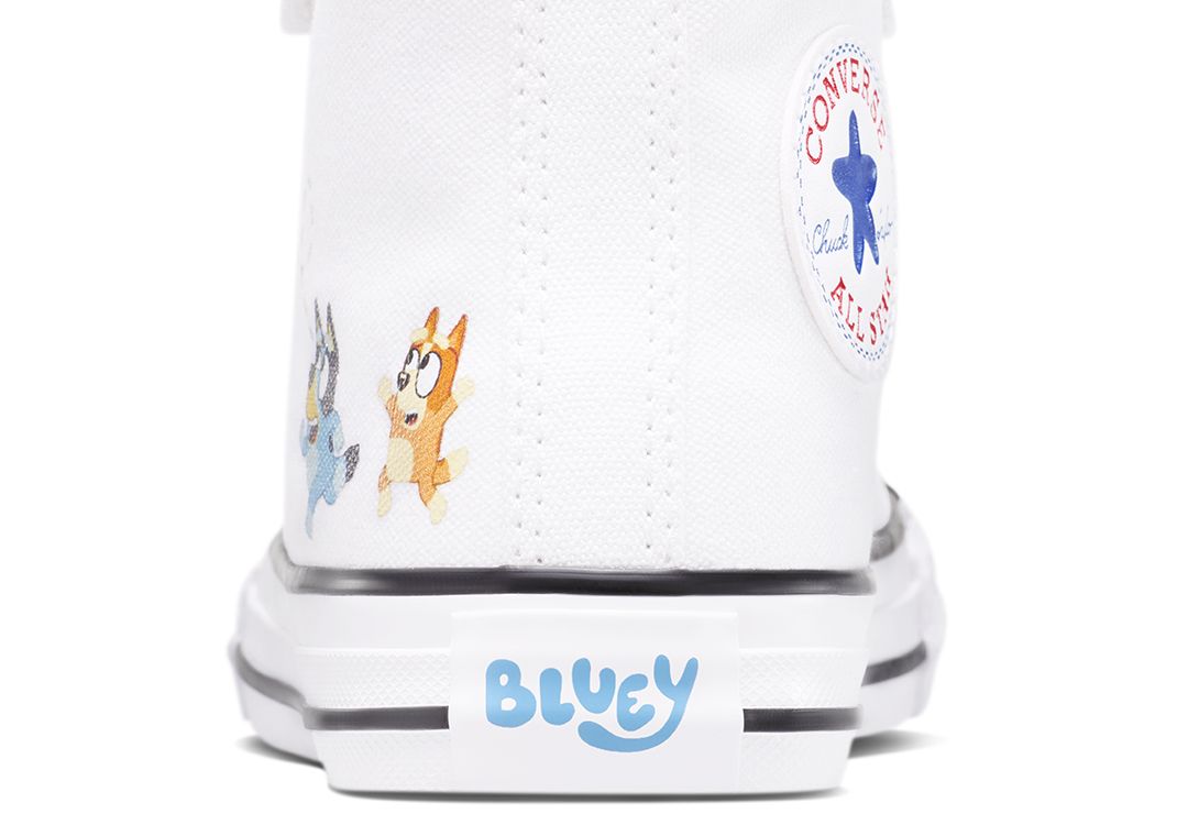 Bluey x Converse Chuck Taylor All-Star Easy-On White (TD) Detail