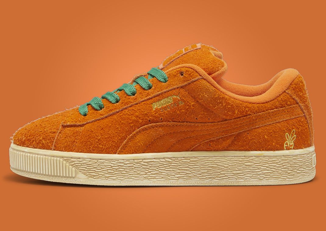 Carrots x Puma Suede XL Orange Lateral