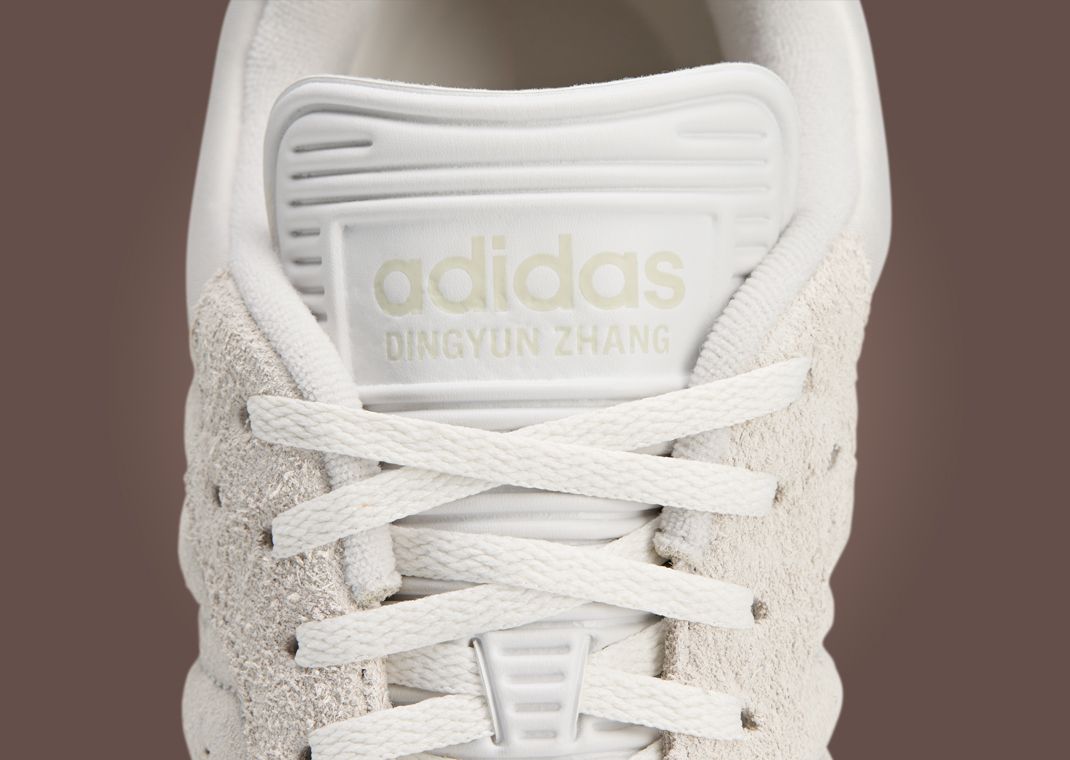 Dingyun Zhang x adidas White Vapour Tongue