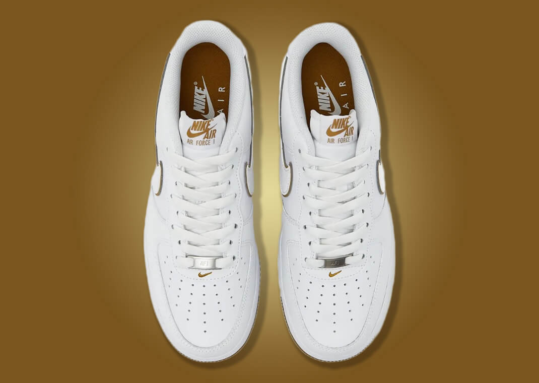 ☆人気☆【NIKE】☆NIKE AIR FORCE 1 LOW(W)☆22-26cm☆BRONZINE Nike WMNS Air Force 1 Low Bronzine Gingham - Sep 2023