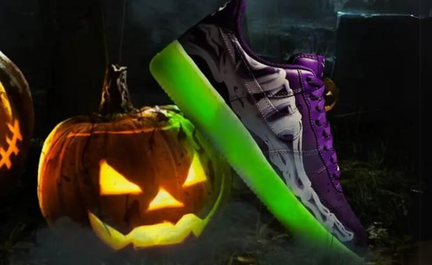 Nike Air Force 1 Purple Skeleton (2021) Resembling Kobe 5 X-Ray