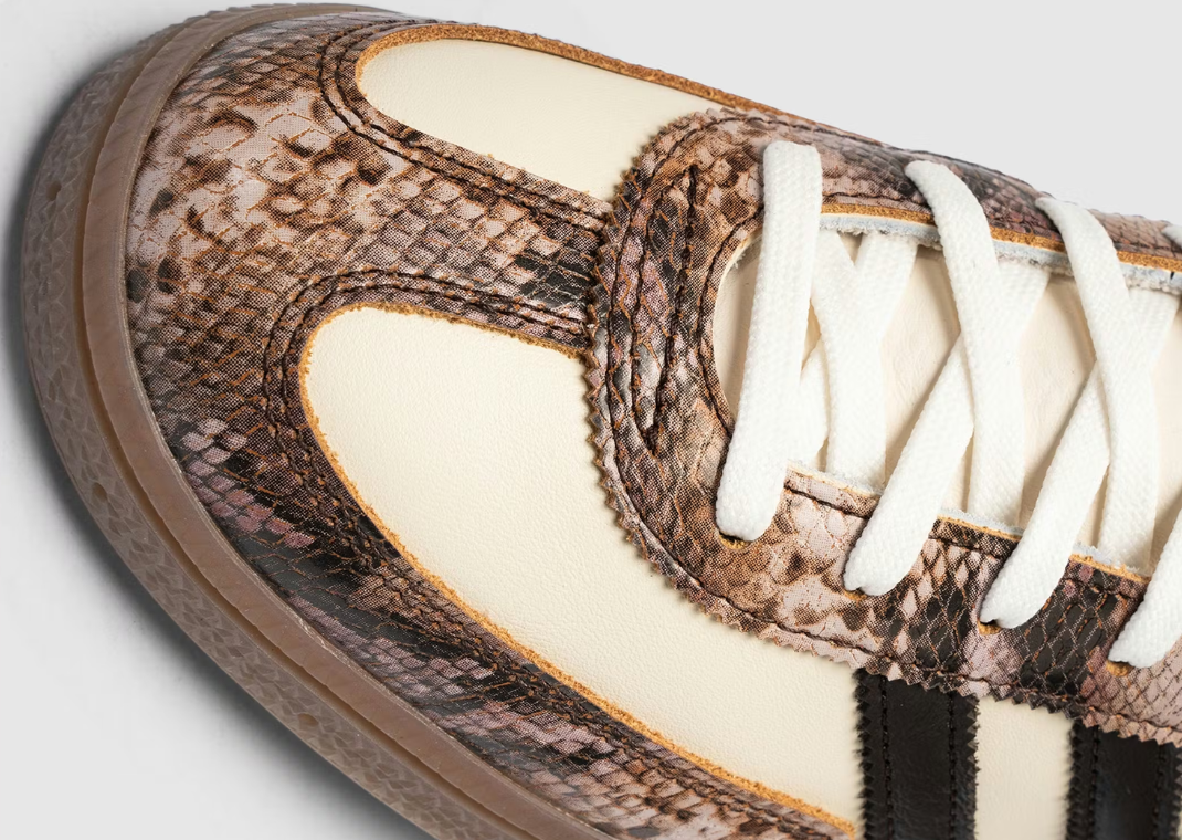 The Whitaker Group x adidas Handball Spezial Houston Rodeo Do Not Duplicate White - Detail